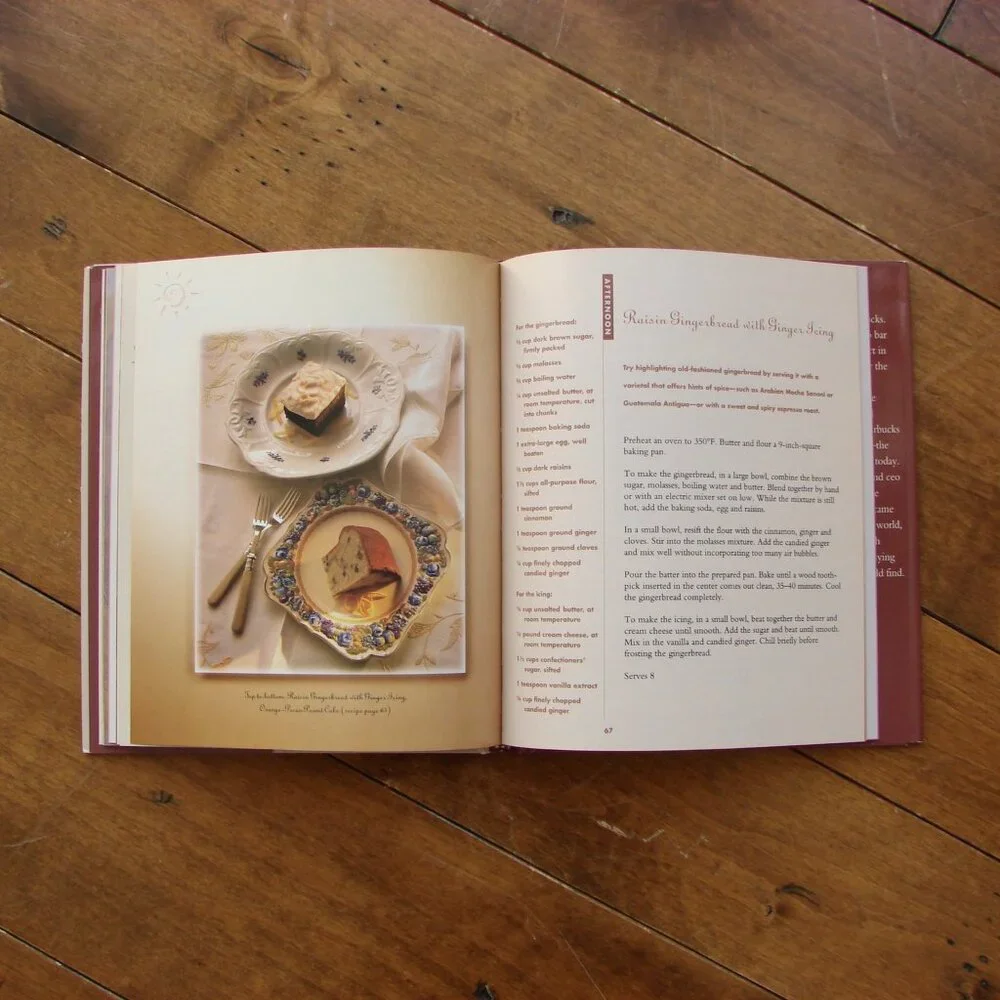Starbucks Passion For Coffee Cookbook Hardcover with DJ Collectible 1st Printing - Picture 7 of 11